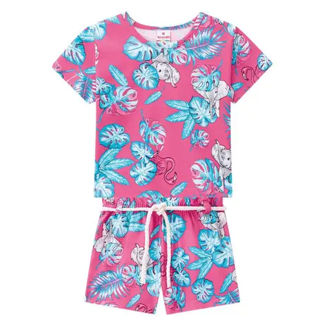 Conjunto Infantil Brandili Estampado Feminino