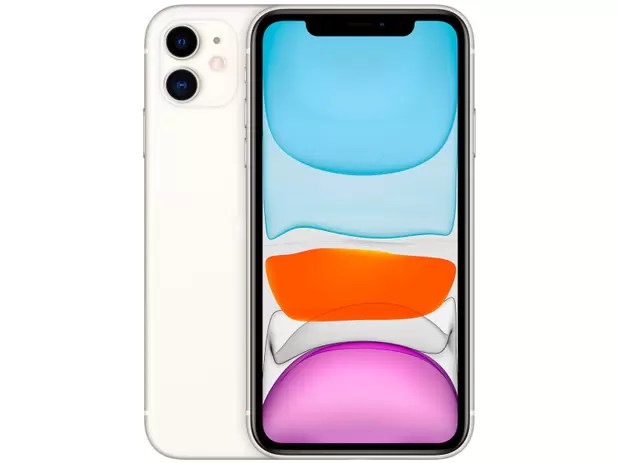 iPhone 11 Apple 128GB Branco 6,1 12MP iOS