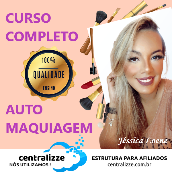 Curso de Auto Maquiagem Jéssica Loene